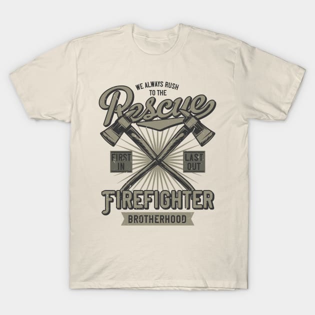 Firefighter Brotherhood T-Shirt by Verboten